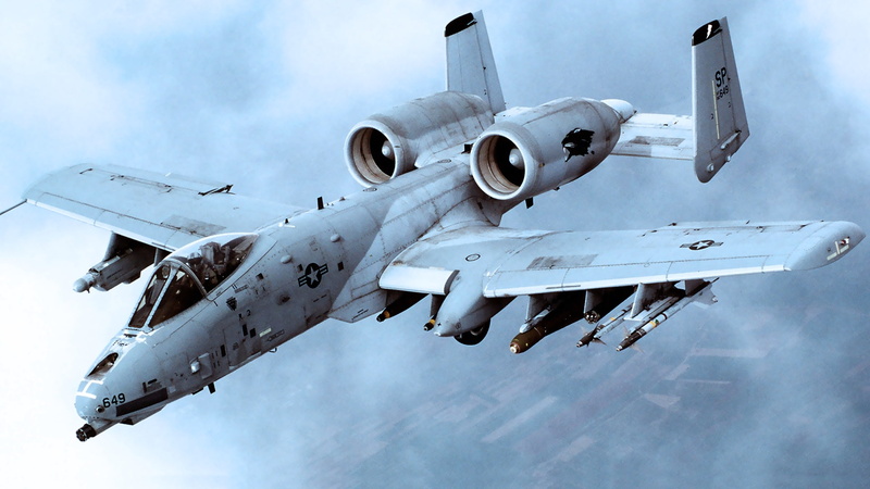 canoes, a10, plain, bomber, 1080P, flight, plains, thunderbolt, skies, military