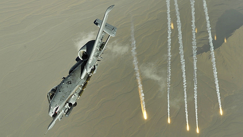 bomber, airplane, warthog, plane, bomb, military, 1080P, fighter, thunderbolt, a 10, jet