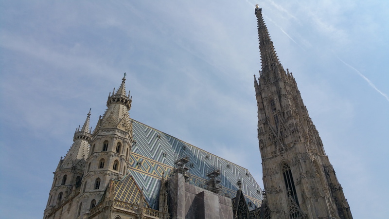 cloud - sky, the past, spire, building, belief, city, church, tourism, vienna, spirituality, outdoors, travel, st stephens cathedral, architecture, wien