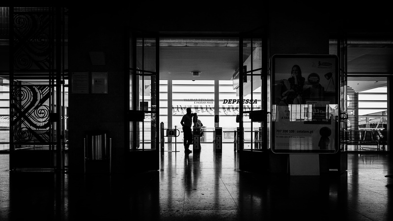 ponte 25 de abril, architecture, lisboa, tiles, person, street, monitor, prison, silhouette, day, electronics, screen, indoors, rear view, walking, standing