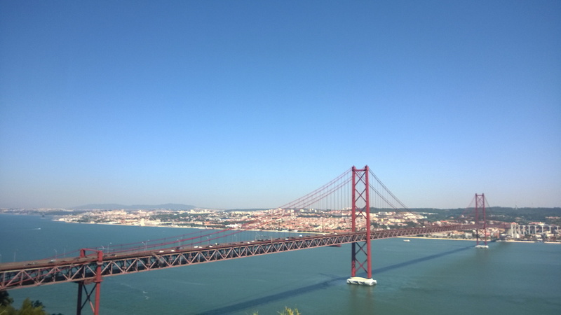 built structure, 2K, Water, bridge - man made structure, outdoors, nature, architecture, cityscape, big city, no people, bridge, bridge april 25, sky
