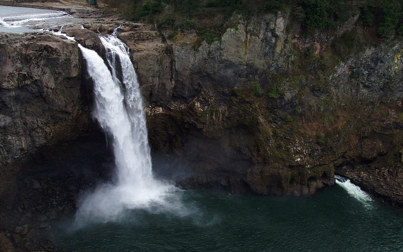 720P, Waterfalls, Snoqualmie Falls