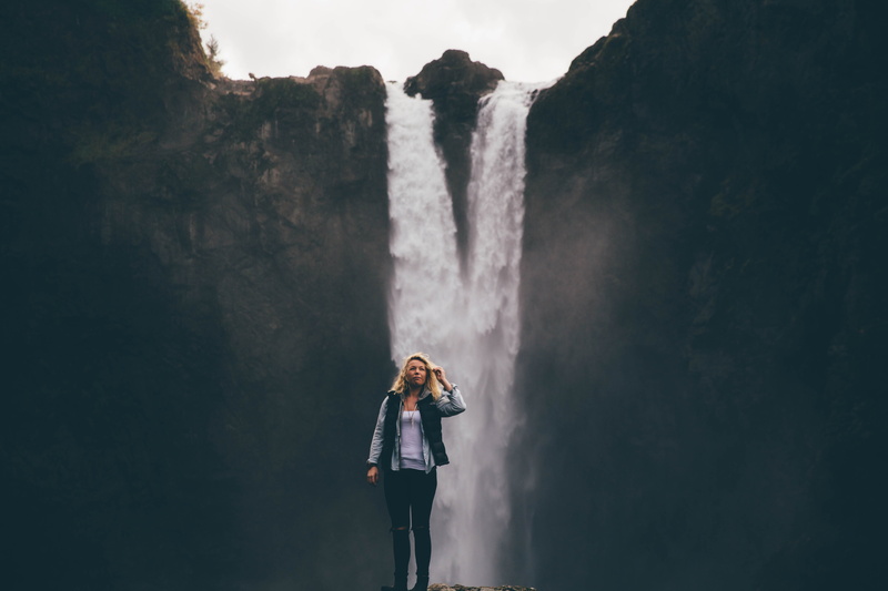 leisure activity, beauty in nature, united states, day, one person, activity, real people, scenic, pnw, snoqualmie, river, northwest, lifestyles, long exposure