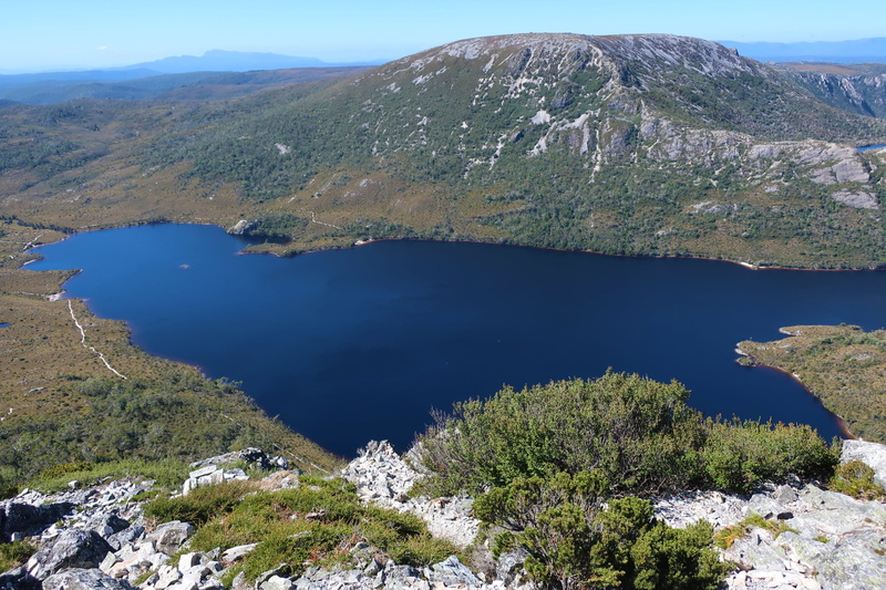 scenic, sky, tranquility, lake, Tasmania, environment, water, Wilderness, natural, landscape, australia, tranquil scene, cradle, mountain range, formation