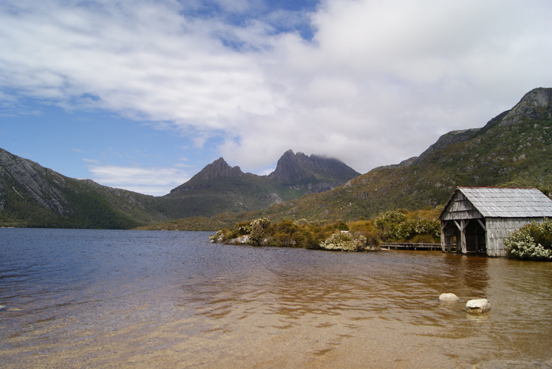 scenics - nature, waterfront, nature, landscape, day, travel, building exterior, mountain range, tasmania, scenics, lake, tourism, building, water, sky
