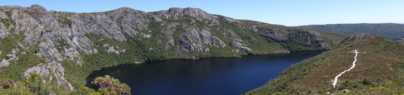 tranquility, beauty in nature, mountain panorama, scenics - nature, outdoors, cradle mountain, travel destinations, sky, environment, water, 4K, national park
