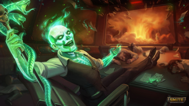 4K, Baron Samedi (Smite), Smite, Video Game