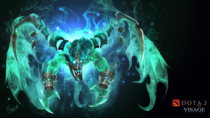 visage, dota, hd, heroes, game, 1080P