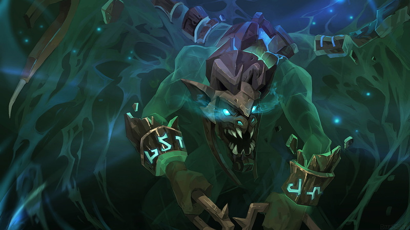 visage, dota, art, 1080P