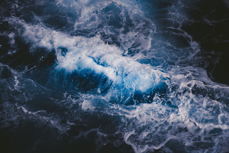 rough, texture, wave, outdoors, blue, splashing, roil, 5K, sea foam, power, hawaiimaui, high angle view, ocean, nature photography, water, power in nature