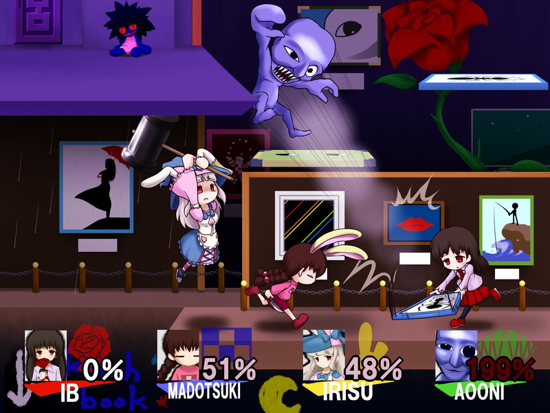 madotsuki, irisu, parody, tagme, 1080P, nikki, yume, kyouko, i b, ib anime, syndrome