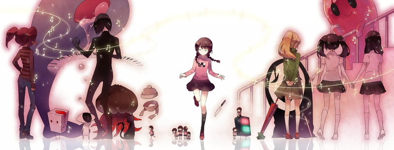 1080P, Madotsuki, Yume Nikki, Poniko, simple background