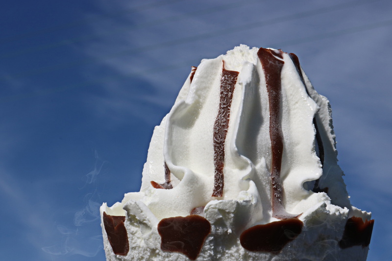 holding, summer, day, 5K, sweet food, refreshment, sweet, dairy product, happy, dessert, melt, cold temperature, no people, frozen, cone, food and drink