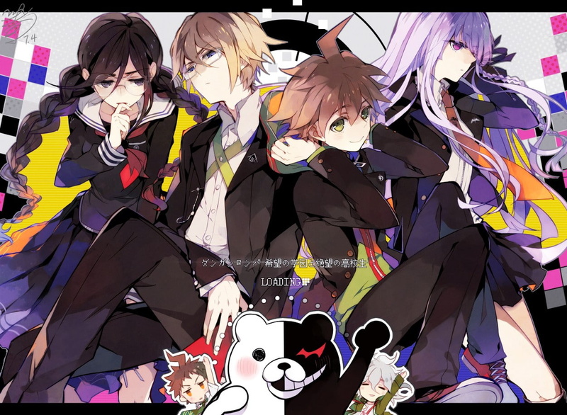 anime, Danganronpa, 480P