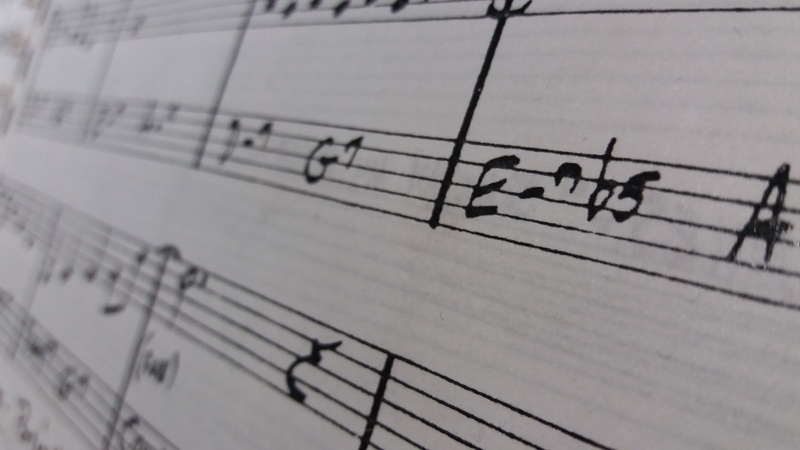 sheet music, text, no people, piano, communication, note, classical music, score, singing, musical instrument, backgrounds, close-up, paper, 4K, expression