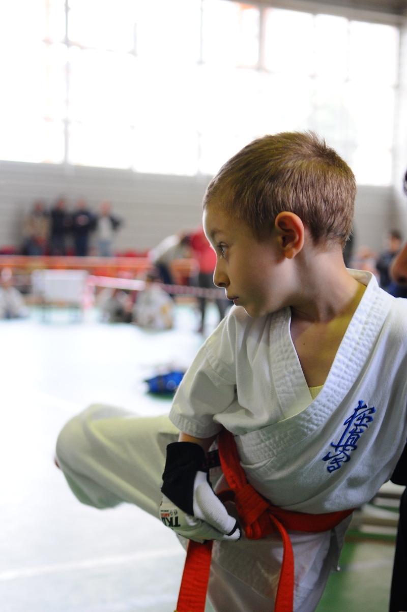 Boy, males, casual clothing, gi, active, Child, one boy only, side, kicking, martial, men, Martial Arts, 4K, orange belt, looking, childhood, transportation
