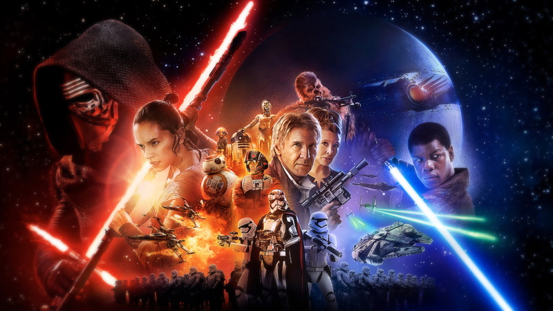 Star Wars: The Force Awakens, Star Wars, upscaled, 4K