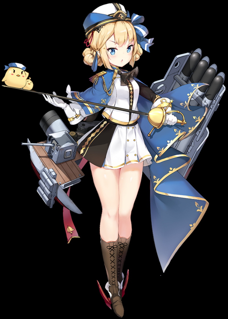 Azur Lane, 2K, upscaled, anime girls, anime, transparent background
