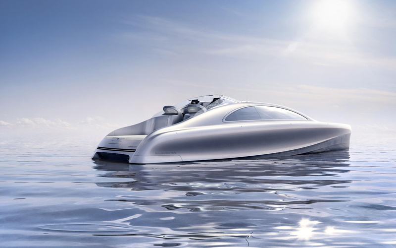 mercedes-benz, photography, mercedes-benz arrow 460, arrow, yacht, speed, benz, concept, white, 2K, boat, 2560x1600, mercedes