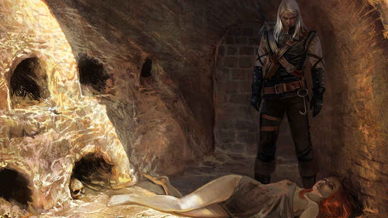 brown, travel, men, 720P, Geralt of Rivia, looking, adventure, black, adult, standing, protection, chair, working, one person, wooden, solid, occupation