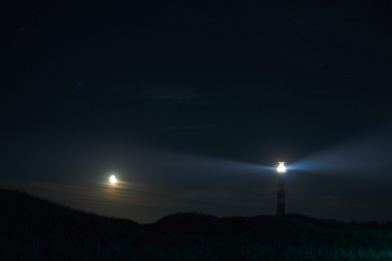beauty in nature, beach, sky, full moon, hollum, nightsky, architecture, dark, scenics - nature, landschape, nightscape, outdoors, night, bornrif, ameland