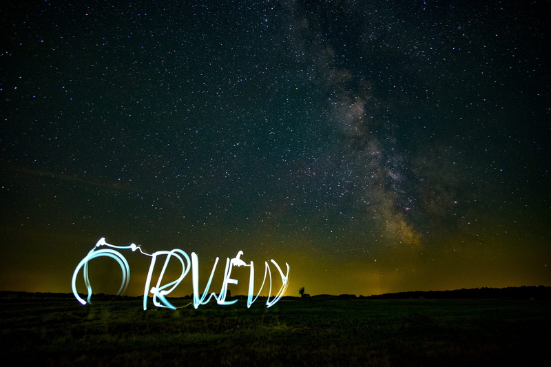 rv, wool, scenics - nature, space, dark, tranquil scene, astronomy, illuminated, nature, light, milky, star field, tranquility, science, night, nightsky