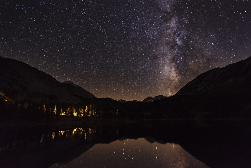 lake, fire, nightsky, outdoors, astronomy, space, nebula, tranquility, space and astronomy, no people, 5K, star, scenics - nature, night, night sky, star - space