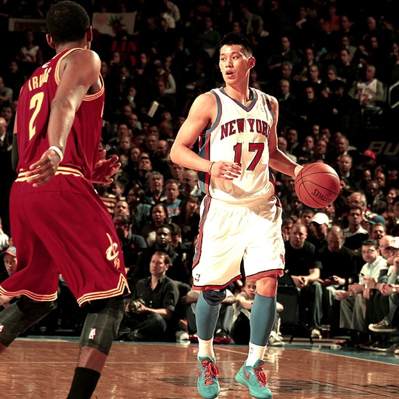 480P, NBA, x, sports, jeremy, knicks, hd, athletes, york, art, lin, basketball, spalding, new