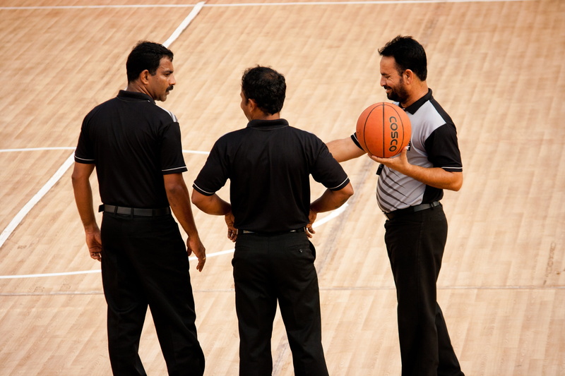 Referees, togetherness, Basketball, young Adult, officials, competitive Sport, basketball Court, sportsman, basketball Player, adult, playing, basketball - Sport