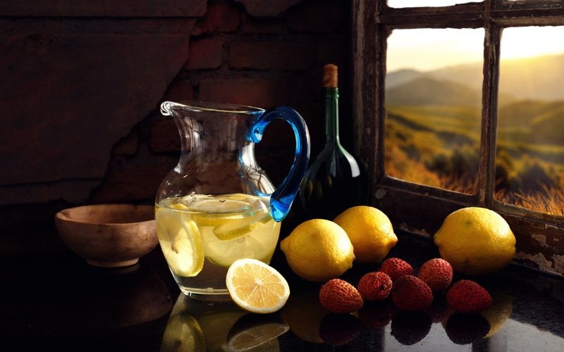 1080P, Lemonade, fruit