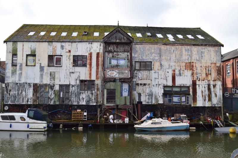 building exterior, building, water front, travel, city, united kingdom, moored, sailboat, sky, 5K, built structure, canal, waterfront, norwich, nature