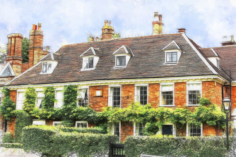 1080P, Norfolk, house, England, the city, Norwich