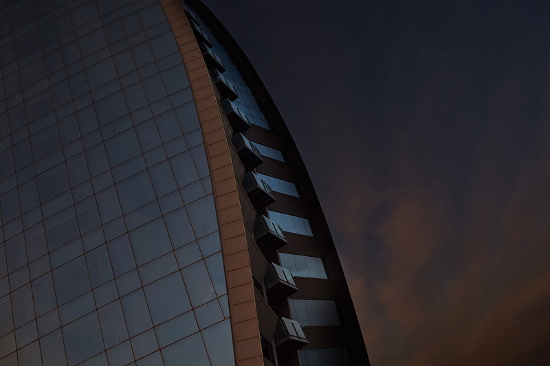 building Exterior, skyscraper, office, outdoors, blue, low, day, city, glass - Material, built Structure, glass, office building exterior, sky, business
