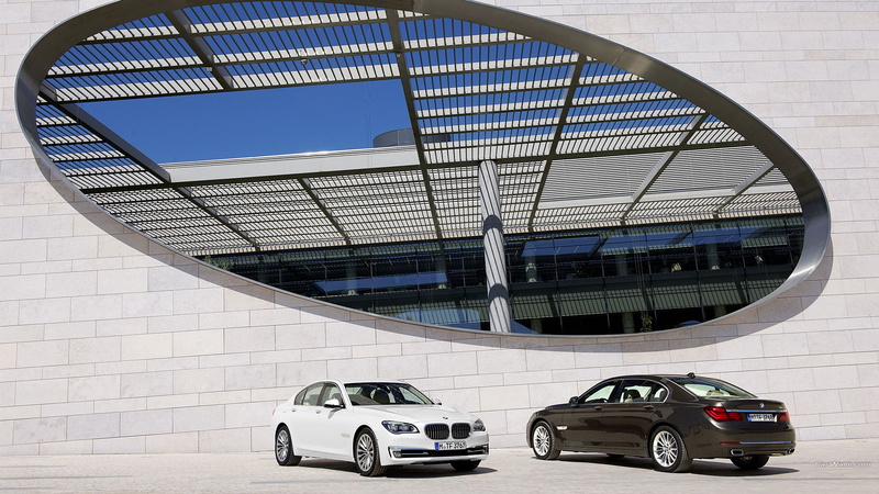 transportation, nature, railing, vehicle, wall, travel, car, BMW, wall - building feature, BMW 7, built structure, land vehicle, architecture, building exterior