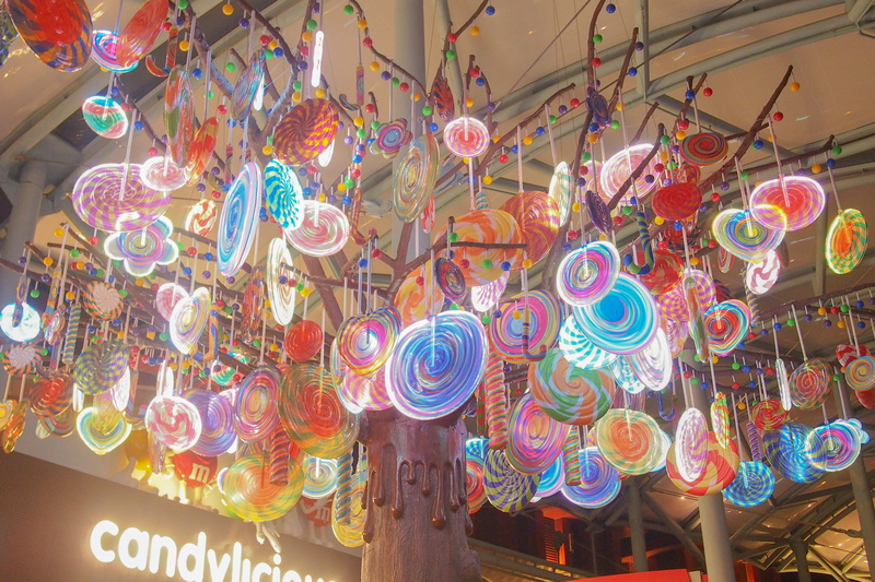 celebration, choice, illuminated, floral pattern, universal studio, sweet, light, low angle view, lamp, multi colored, glowing, art and craft, 4K, large group of objects