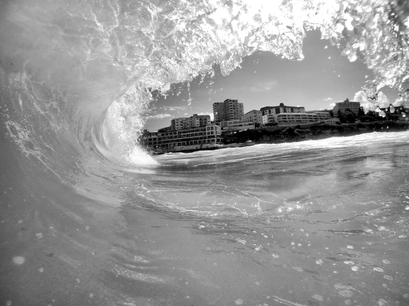 city, gopro, wide angle, water, bw, architecture, coast, land, splashes, wave, gray, motion, no people, sky, east coast, black and white, macro, barrels