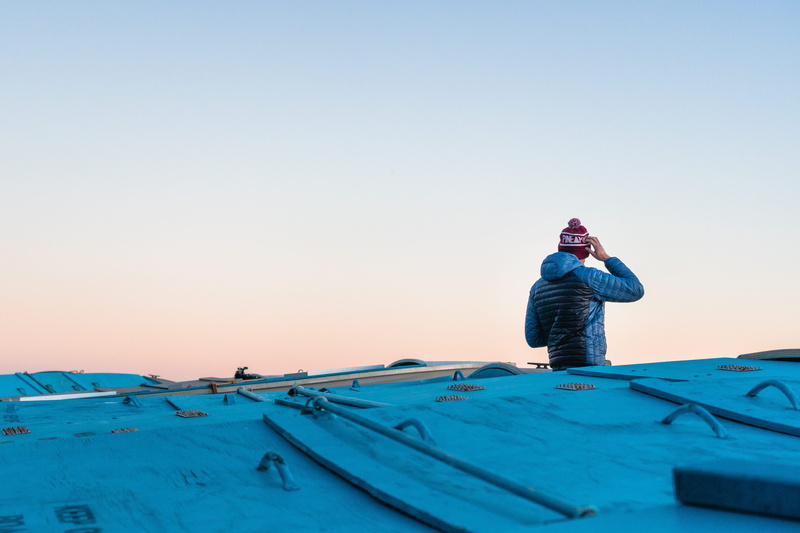 white, men, head, travel, nature, looking, one person, north bondi, man, beanie, boat, road trip, jacket, copy space, adult, cold, clear sky, standing