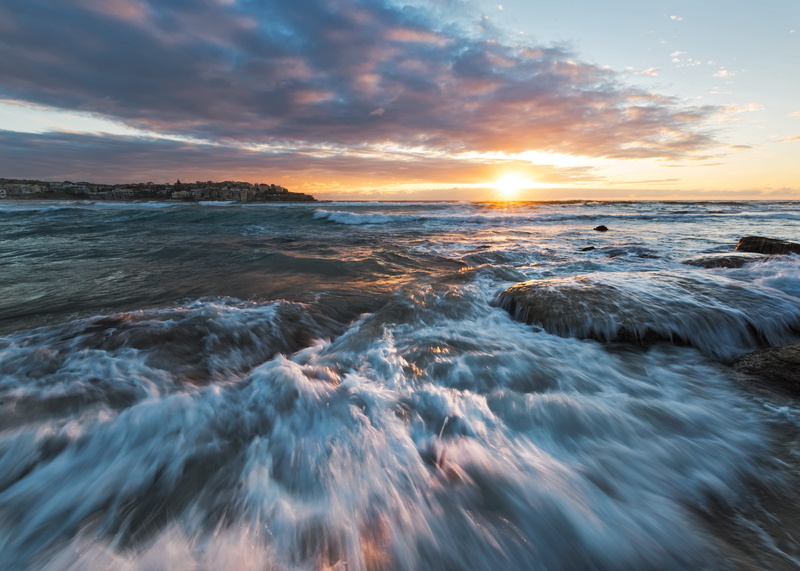 light, cloud - sky, splash, sun, nature, land, outdoors, sydney, idyllic, sport, aquatic sport, flowing water, sea, sky, 5K, beach, motion, horizon over water
