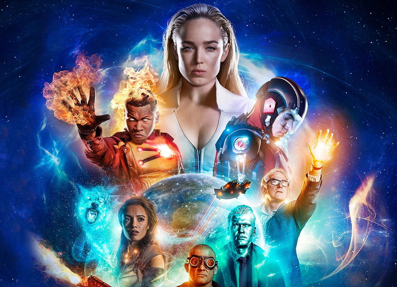 studio shot, people, legends of tomorrow, females, night, 2K, composite image, women, group of people, hd, digital composite, front view, girls, tv shows