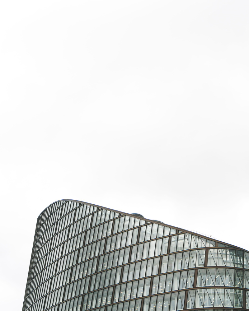 united kingdom, clear sky, building exterior, tall - high, city, office, built structure, manchester, day, cut out, sky, glass, copy space, architecture