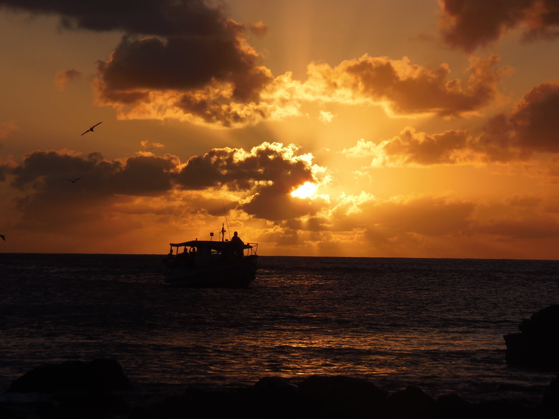 outdoors, mar, scenics - nature, waterfront, boat, no people, silhouette, beach, dusk, 2K, sun, mode of transportation, transportation, orange color, sunset