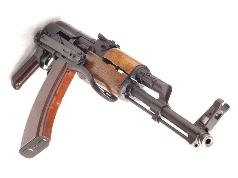 sign, aggression, automatic, steel, Akm Assault Rifle, protection, alloy, ammunition, cut out, Gun, studio Shot, safety, isolated On White, indoors, white Background