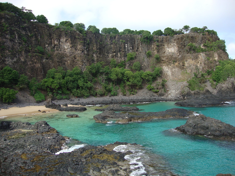 perfect, sea, day, rock - object, fernando de noronha, ocean, 4K, formation, beauty in nature, rock, rocky coastline, outdoors, non-urban scene, water