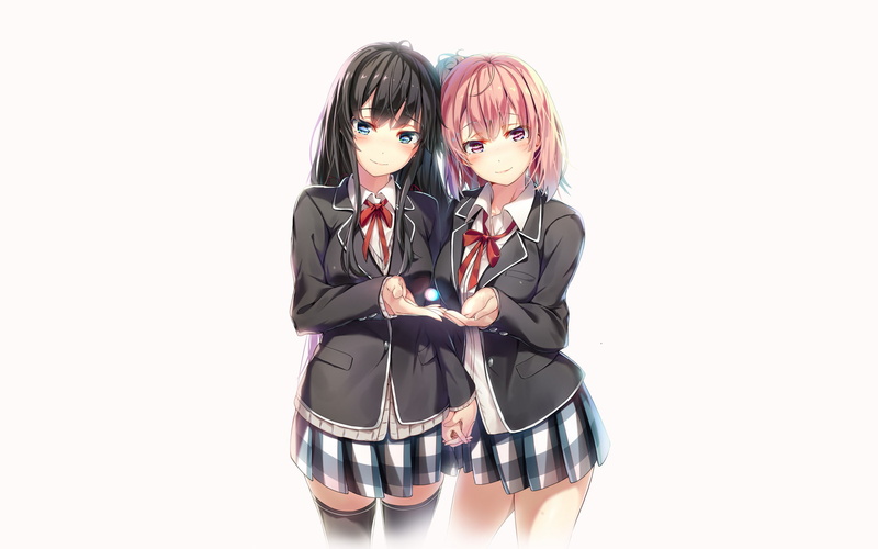 1080P, Anime, Yukino Yukinoshita, My Teen Romantic Comedy SNAFU, Yui Yuigahama