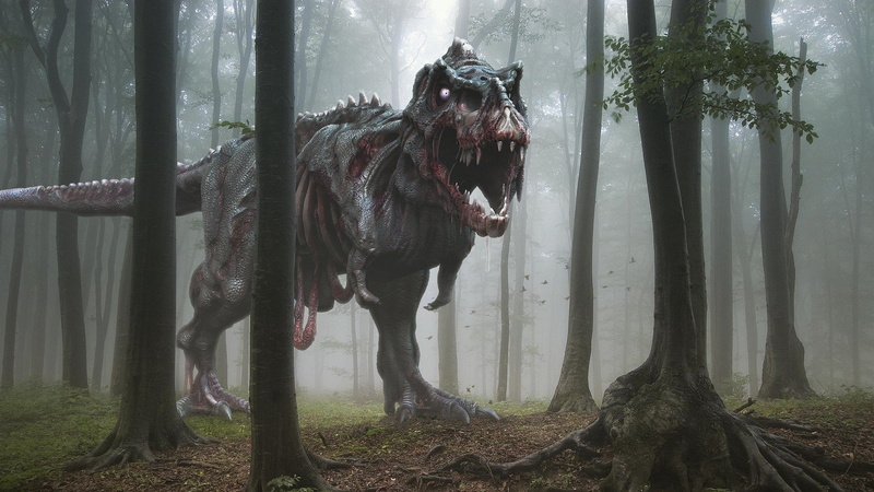 hd, digital art, 1920x1080 px, Trees, forest, digital, x, horror, sports, 1080P, art, zombies, fantasy, nature, dinosaurs, auto, px, racing, fantasy art