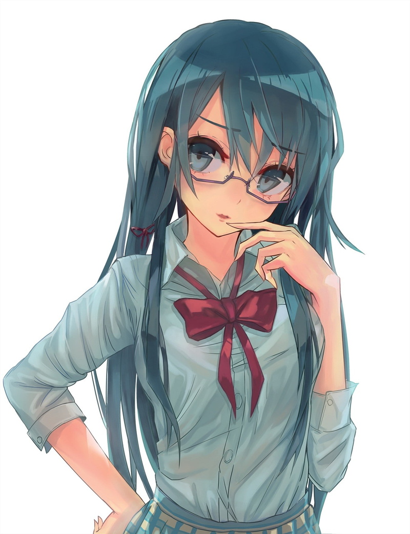 anime, Yukinoshita Yukino, 720P, glasses, long hair, Yahari Ore no Seishun Love Comedy wa Machigatteiru, anime girls