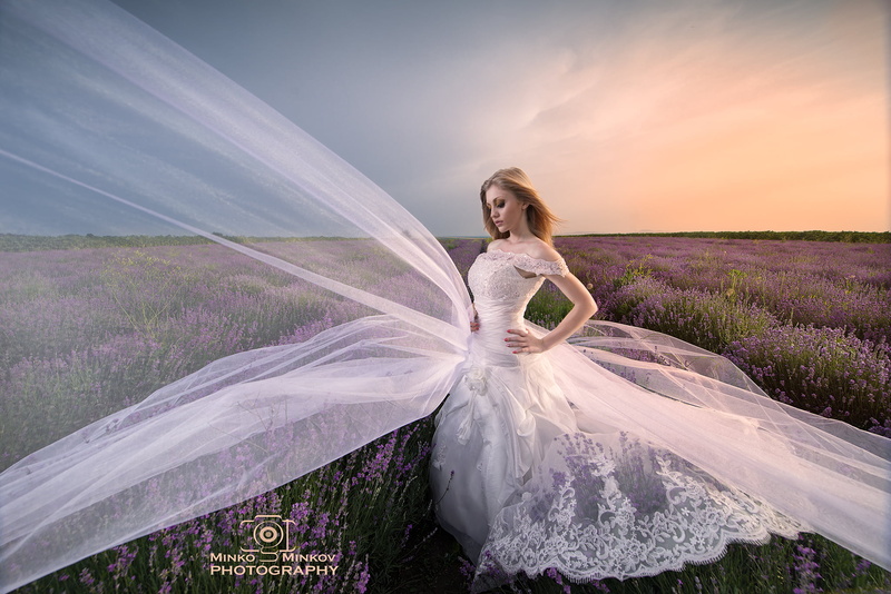 beautiful woman, Minko Minkov, purple, fashion, nature, plant, field, sky, females, flower, land, women, 1080P, lifestyles, hairstyle, flowers, closed eyes