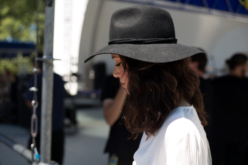 long hair, sioux city, incidental people, concert, architecture, headshot, singer, backstage, rock, female, performer, teenager, lifestyles, day, women