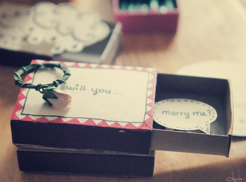 gift, focus on foreground, flowering plant, two, paper, box - container, surprise, Love, still life, no people, ribbon, will, text, close-up, marry, celebration