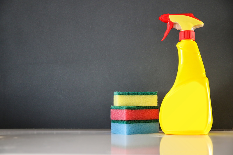 washing, cleanup, multi colored, red, cleaning, security, group of objects, table, copy space, container, food and drink, close-up, wall - building feature